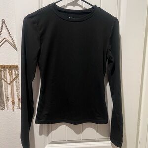 Black Long Sleeve Top